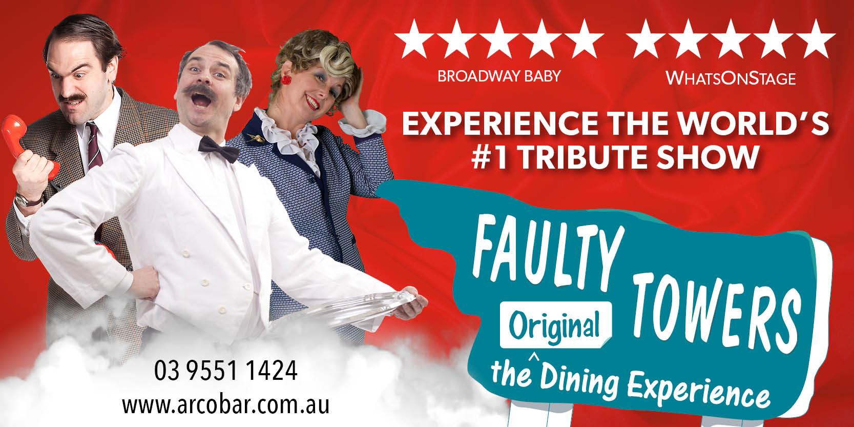 Faulty Towers | The Genuine, Award Winning Dining Experience (Last Two Tables Now Available)