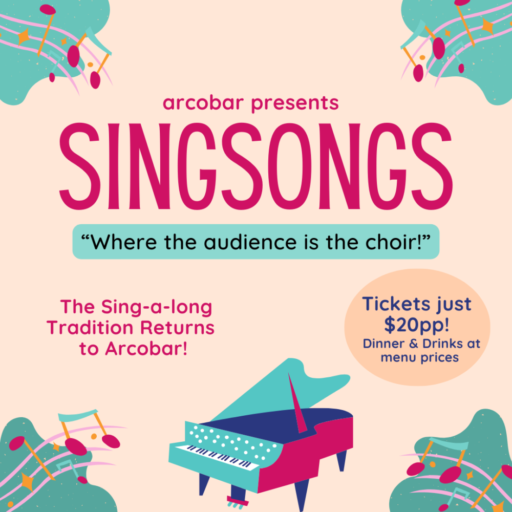 SINGSONGS | The Sing Along Tradition Returns To Arcobar!