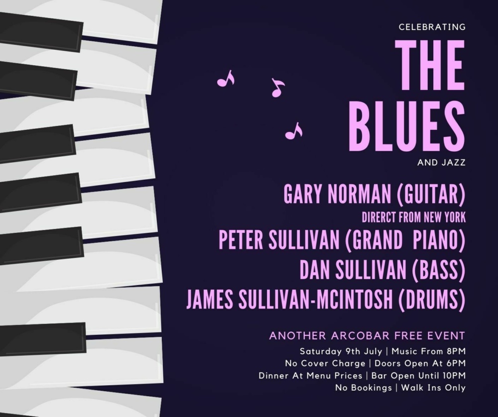 Celebrating the BLUES and JAZZ featuring Gary Norman on Guitar FREE EVENT