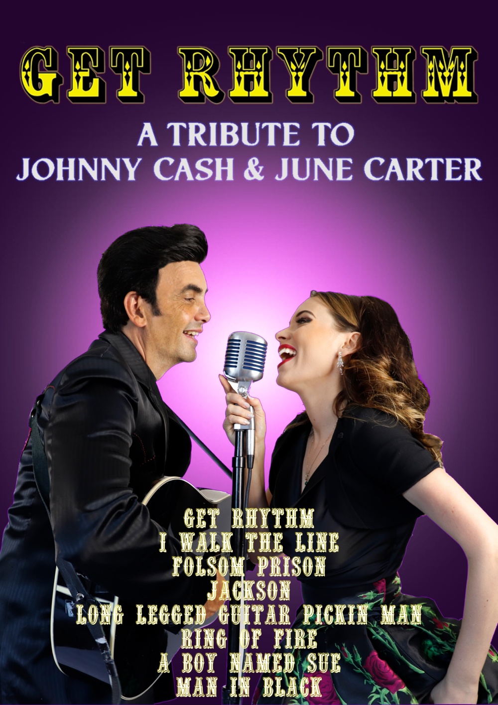 (SOLD OUT) Get Rhythm - A Tribute To Johnny Cash & June Carter - Intimate Dinner & Show!