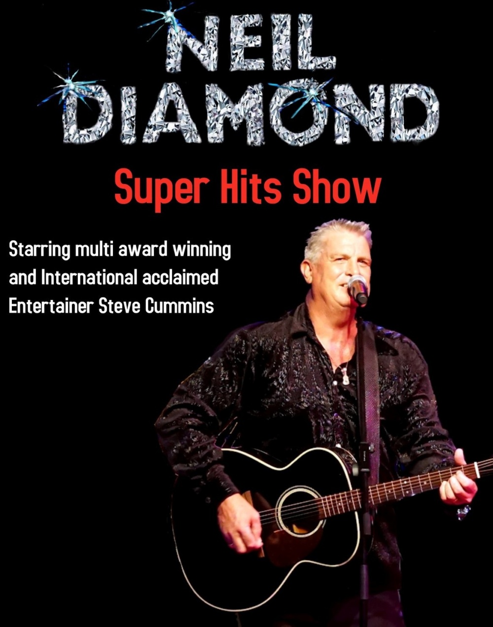 (SOLD OUT) Neil Diamond Super Hits Tribute Dinner & Show - Presented By Steve Cummins