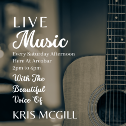 Saturday Afternoons at arcobar - The Soulful Voice of Kris McGill