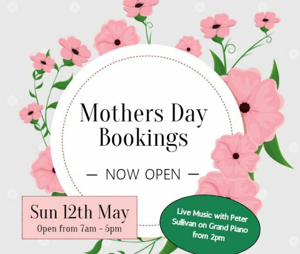 Mother's Day Bookings Available!